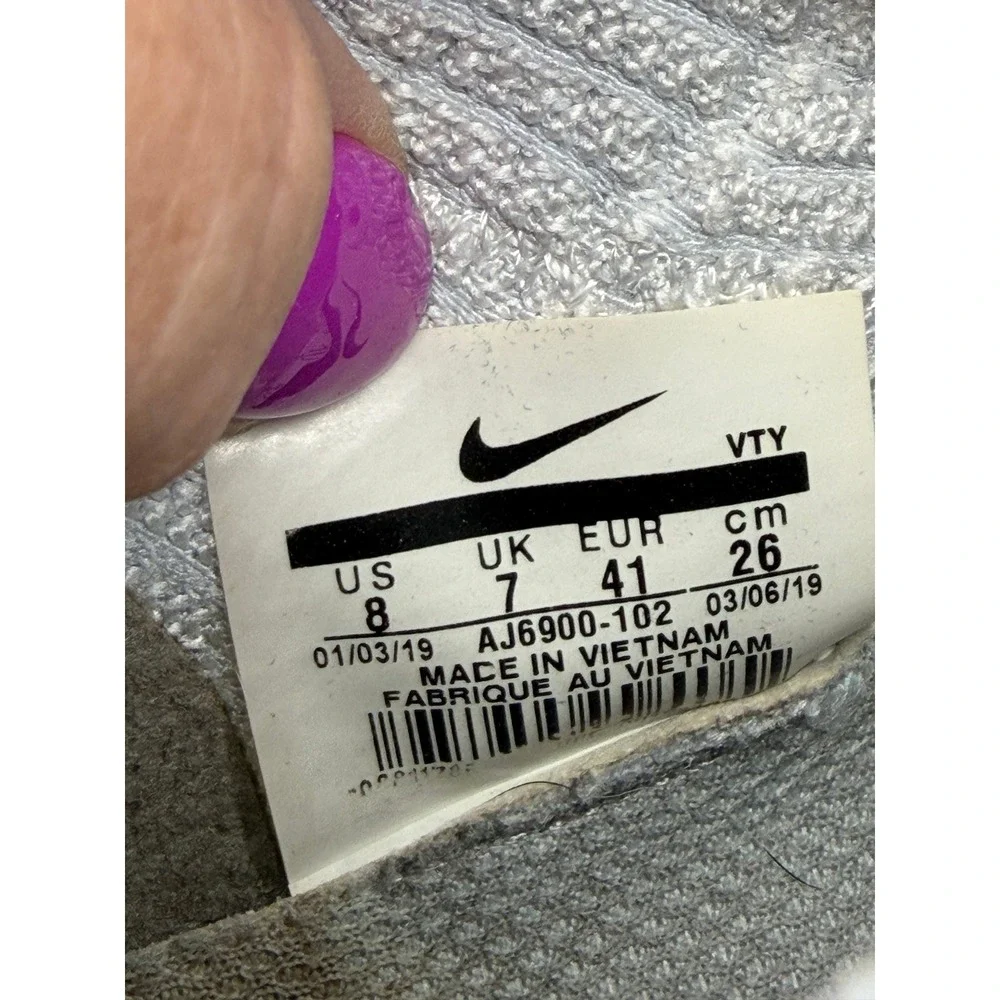 Nike Air VaporMax 3.0 Pure Platinum White AJ6900-102 Womens 8 Running Shoes